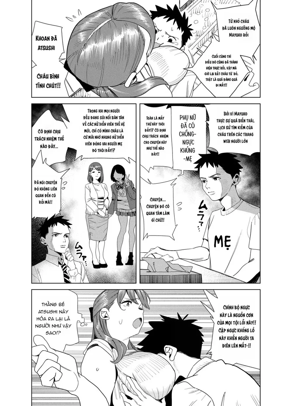 Mẹ của bạn tôi với thân hình quá gợi cảm… - Chap 2 - 9