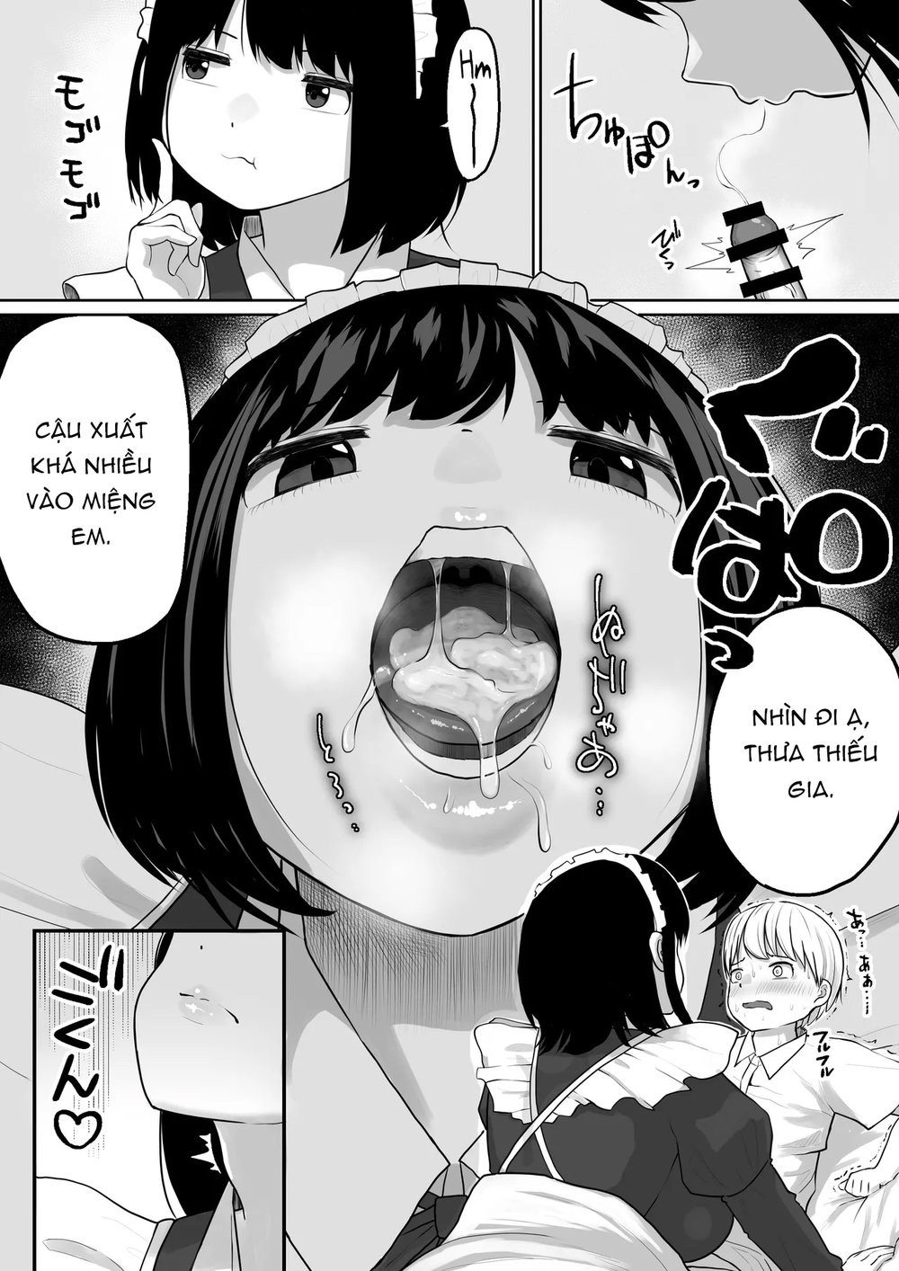 Đang Lọ Thì Bị Hầu Gái Ngực Bự Phát Hiện Và Cái... - Oneshot - 15