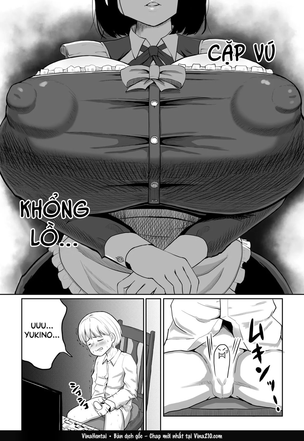 Đang Lọ Thì Bị Hầu Gái Ngực Bự Phát Hiện Và Cái... - Oneshot - 4