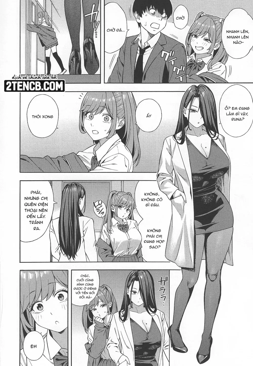 Lập dàn harem với ba chị em gyaru đanh đá - Chap 3 - 12