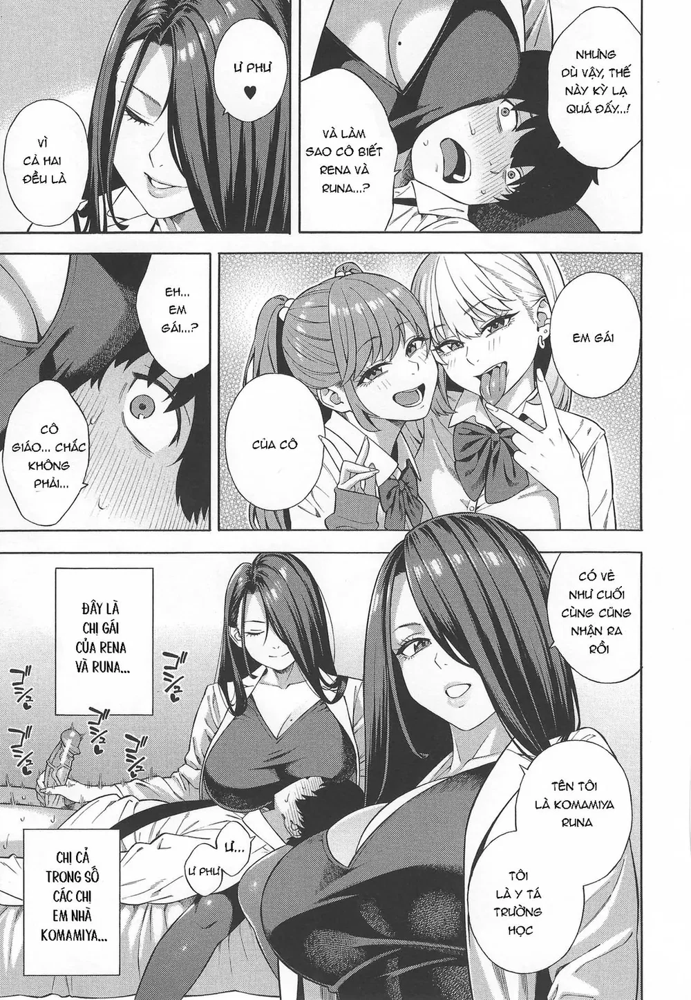 Lập dàn harem với ba chị em gyaru đanh đá - Chap 3 - 3
