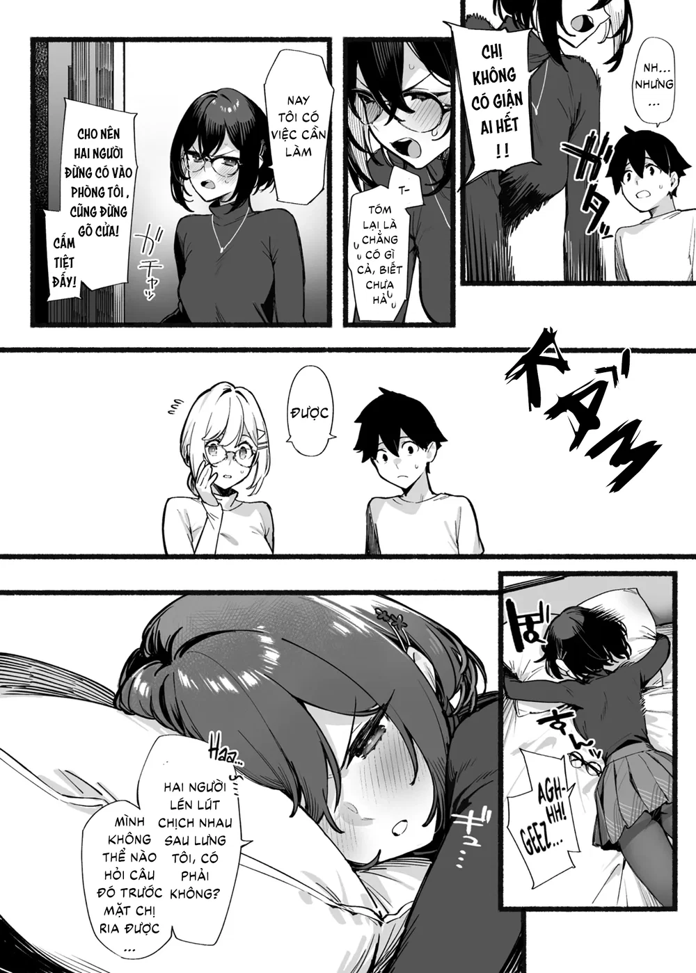 Sister Contrast: Cuộc sống ái ân với những ngườ... - Chap 5 - 4
