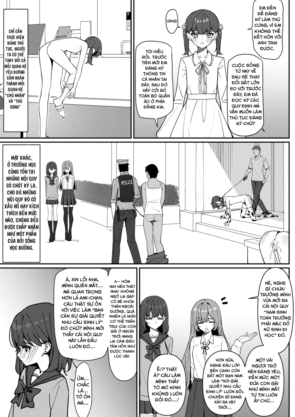 Starting Today, I'll be Going to School Naked - Chap 1 - 7