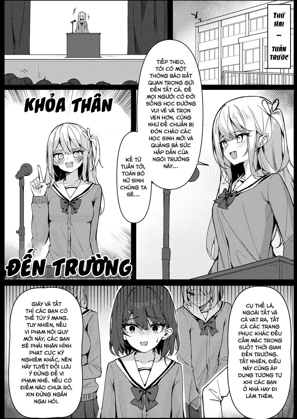 Starting Today, I'll be Going to School Naked - Chap 1 - 8