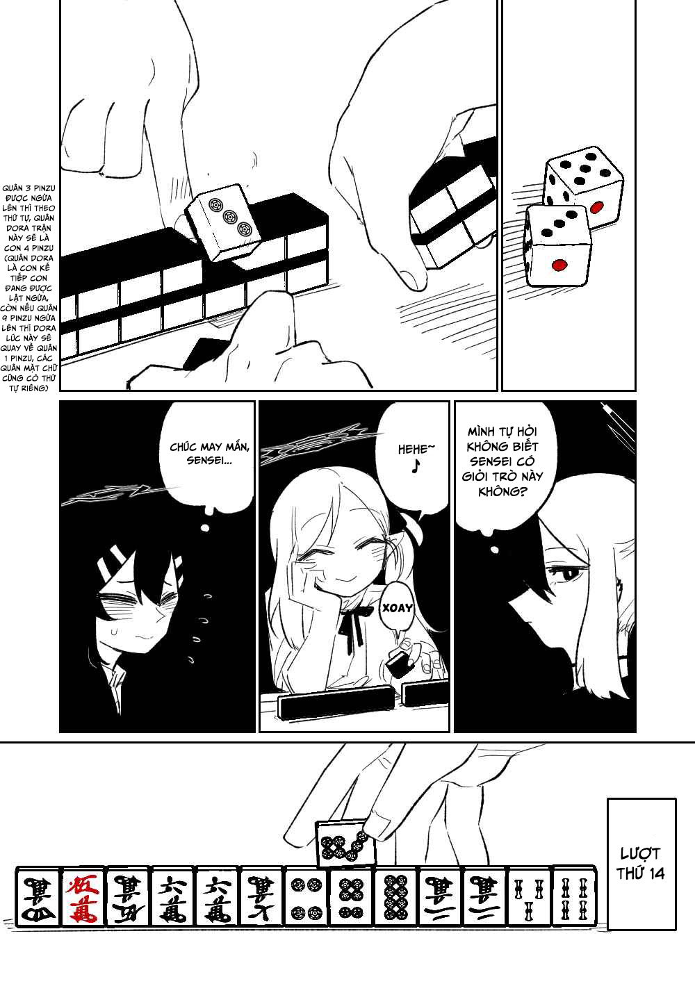 Mạt chược nổ dái cùng hội 68 - Đọc oneshot - 10