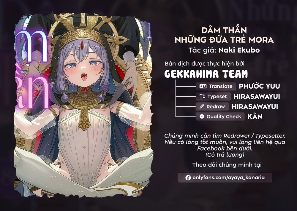 Dâm Thần | Những Đứa Trẻ Mora - Đọc oneshot - 1