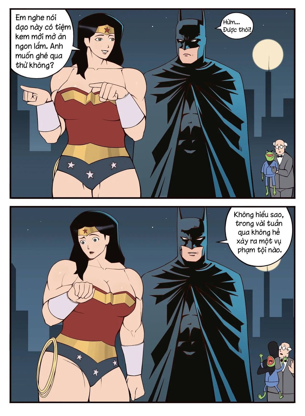Justice league - 2chuyen Tinh Yeu Giua Anh Doi Va Chi Dep Phan 2 - 1
