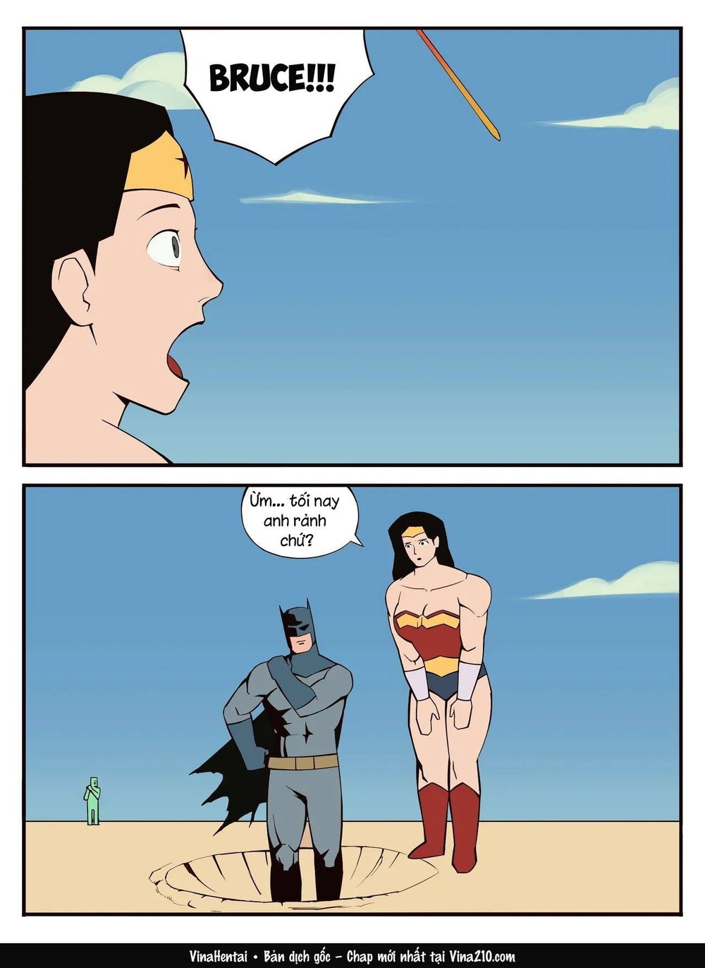 Justice league - 2chuyen Tinh Yeu Giua Anh Doi Va Chi Dep Phan 2 - 4