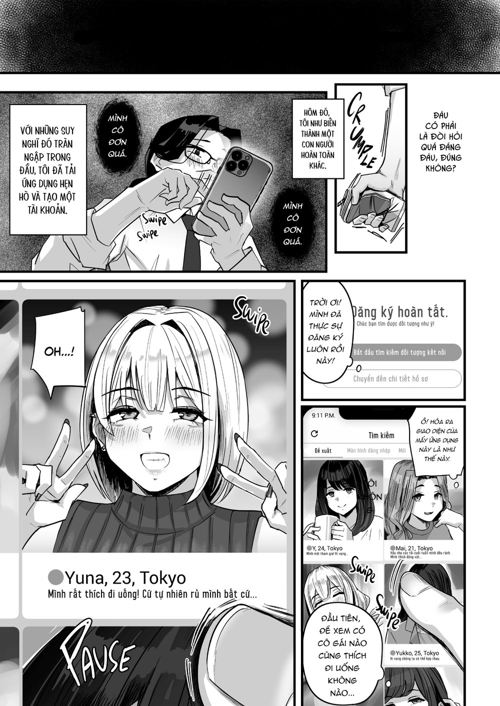 Quay Tay Hộ Rồi Chuyển Sang Nắm Tay Luôn - Oneshot - 6