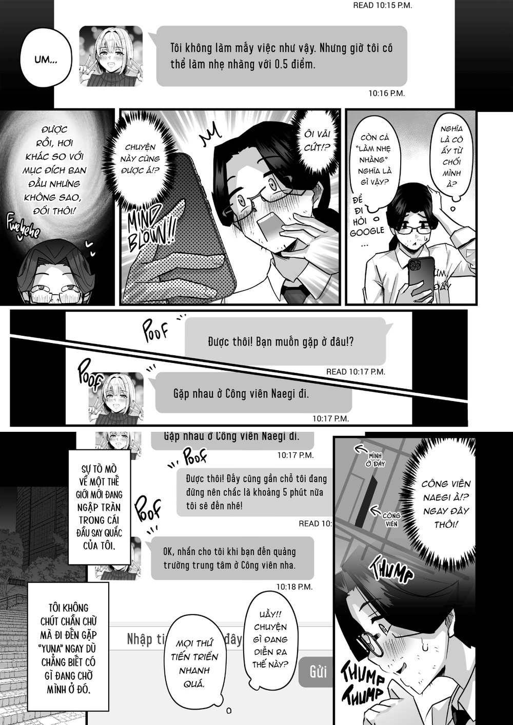 Quay Tay Hộ Rồi Chuyển Sang Nắm Tay Luôn - Oneshot - 8