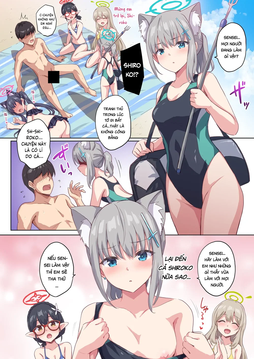 Abydos Seito Zenin to Mizugi Ecchi suru Hon - Đọc ngay - 14