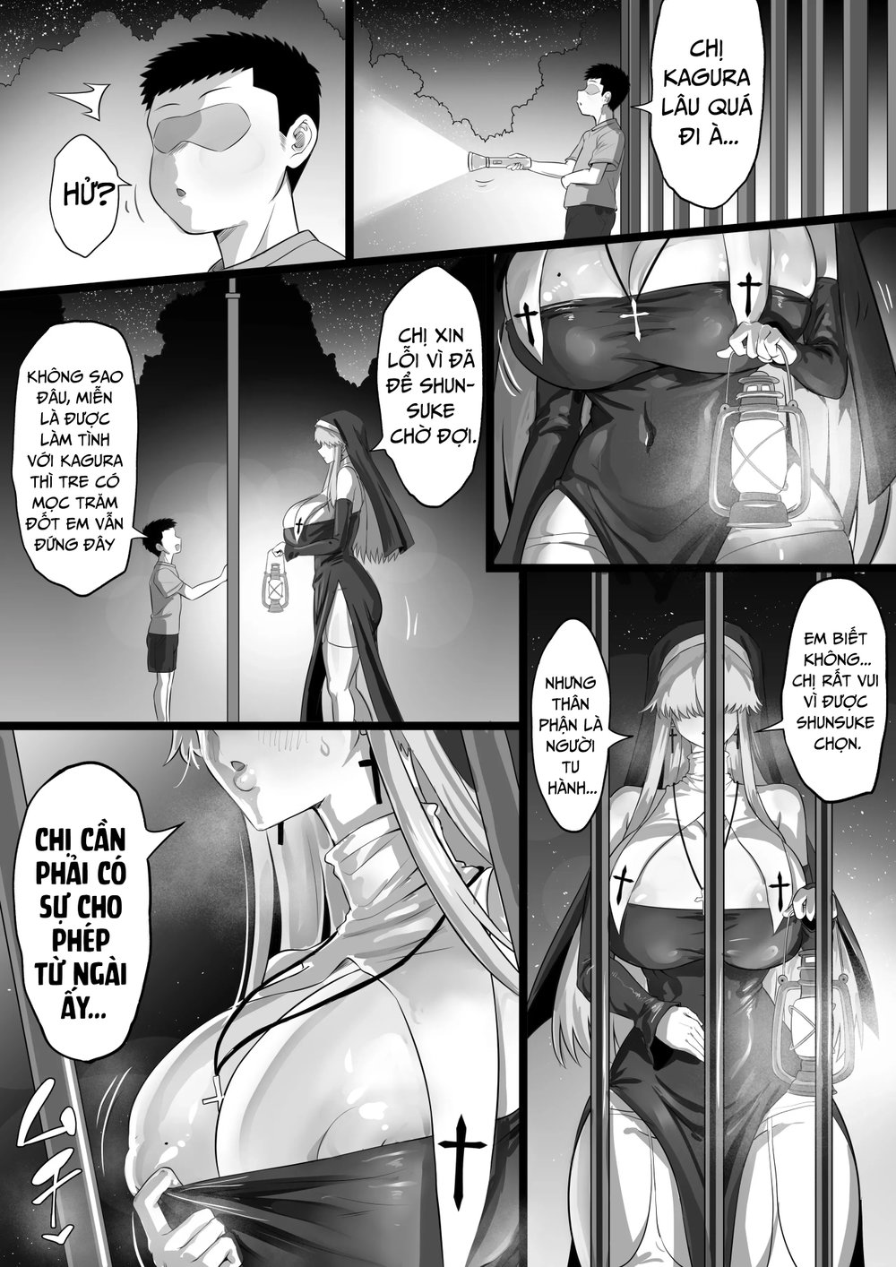 Người duy nhất xung mãn giữa chốn đảo đàn ông l... - Chap 3 - 23 Người duy nhất xung mãn giữa chốn đảo đàn ông l... - Chap 3 - 23