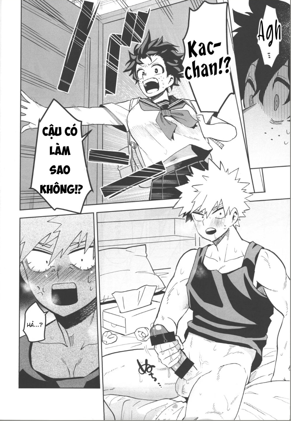Gia trưởng mới lo được cho em!(Bakugo x deku) - Đọc ngay - 8 Gia trưởng mới lo được cho em!(Bakugo x deku) - Đọc ngay - 8