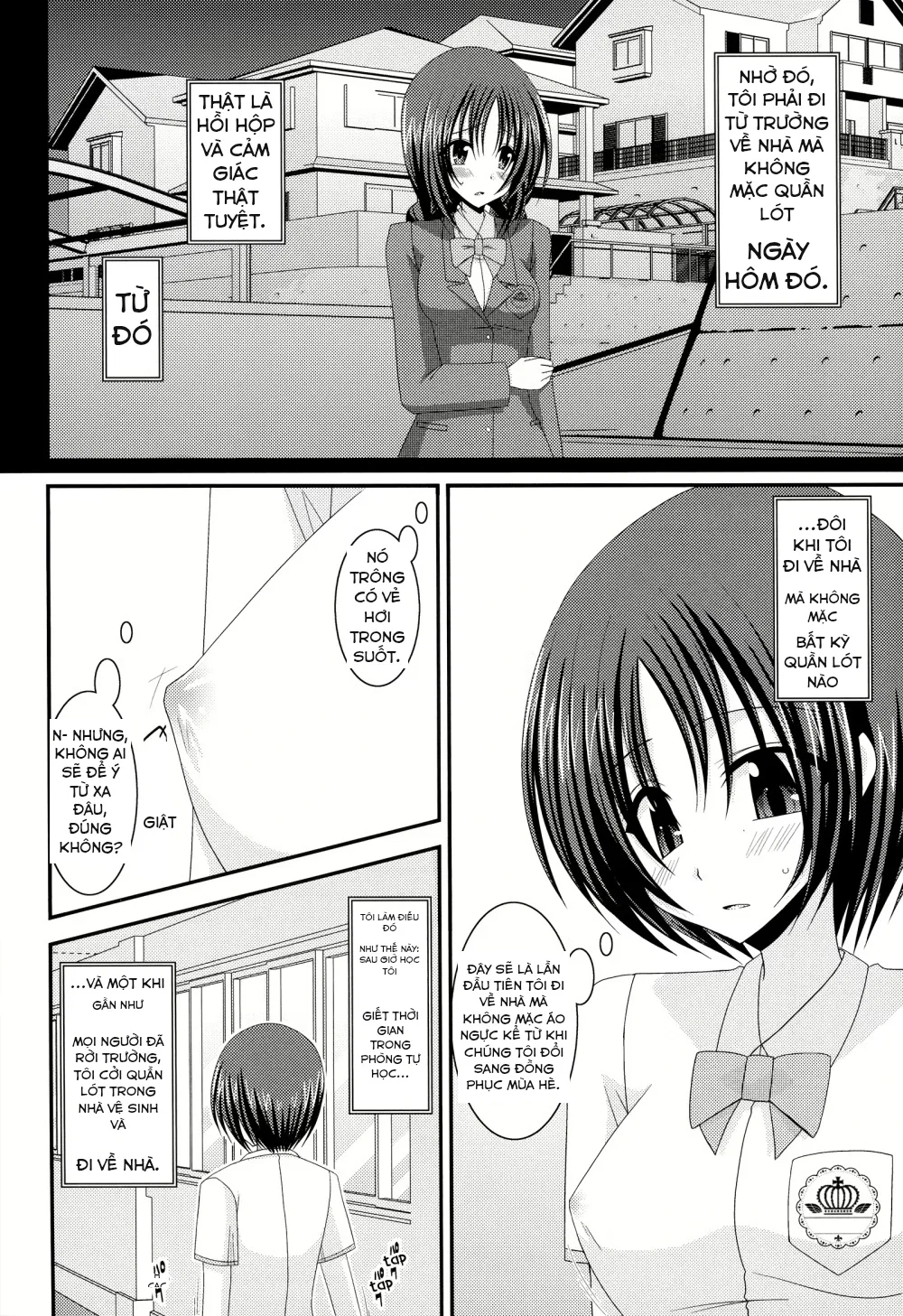 Nhật Ký Thiếu Nữ Khỏa Thân [Roshutsu Shoujo Nik... - chap 5 - 6