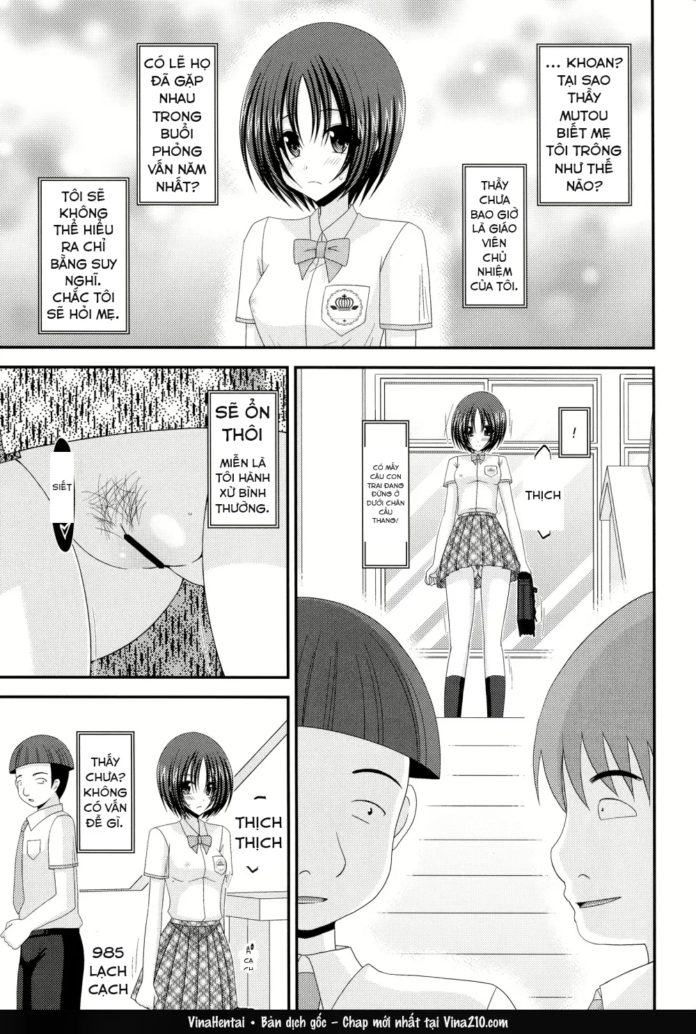 Nhật Ký Thiếu Nữ Khỏa Thân [Roshutsu Shoujo Nik... - chap 5 - 9