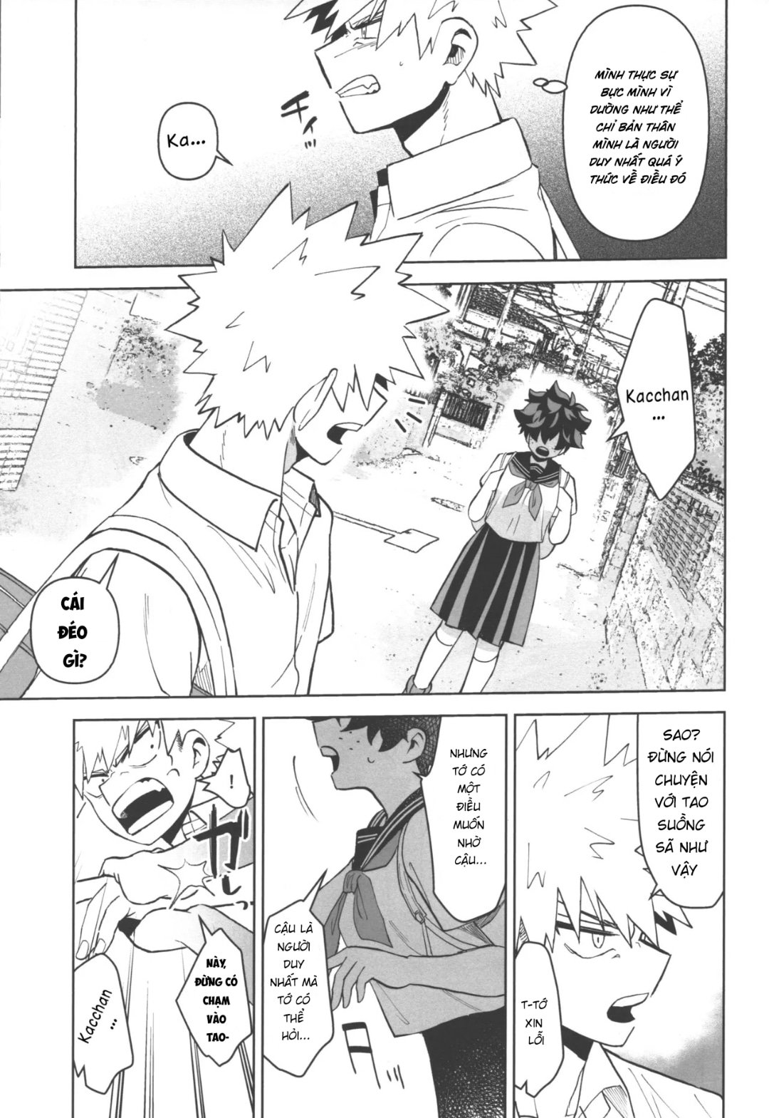 Gia trưởng mới lo được cho em!(Bakugo x deku) - Chap 2