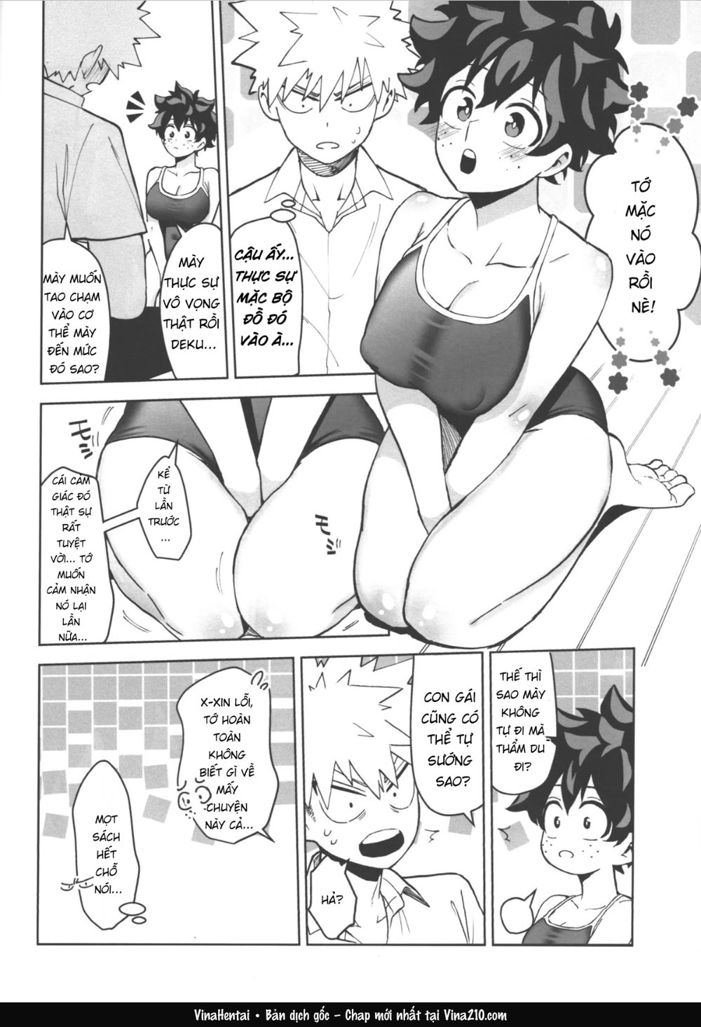 Gia trưởng mới lo được cho em!(Bakugo x deku) - Chap 2 - 4