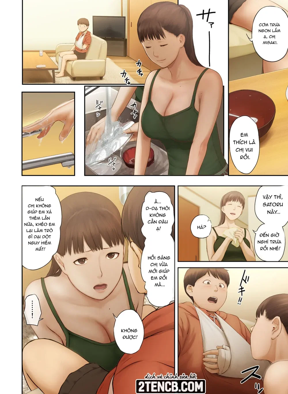 Tôi trộm đồ lót của chị hàng xóm - Chap 2 - 1