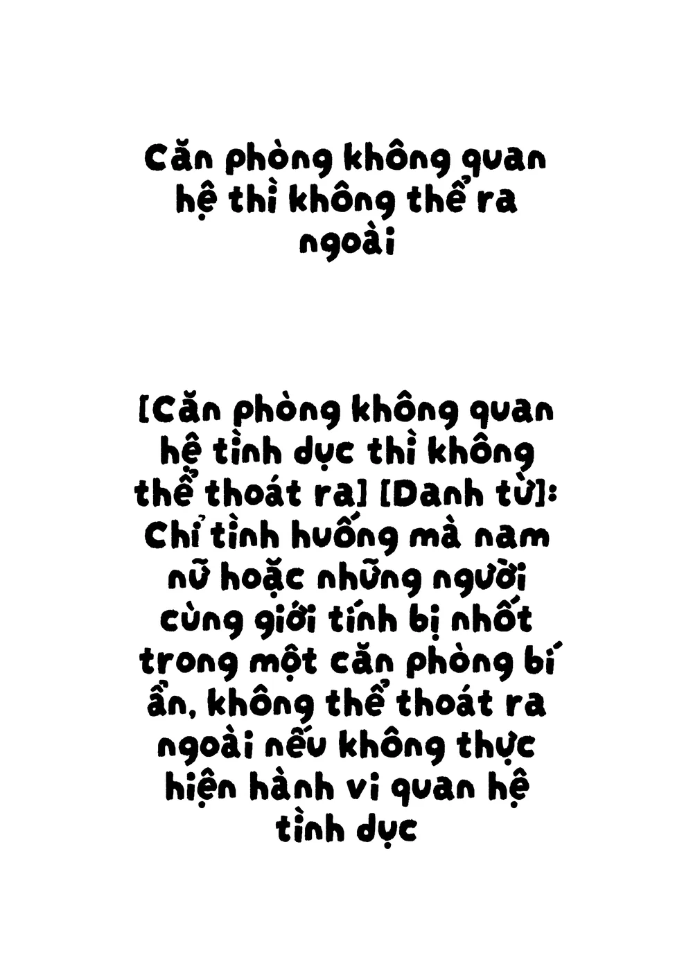 BỊ NHỐT VÀO PHÒNG "KHÔNG LÀM TÌNH THÌ KHÔNG RA ... - Đọc ngay - 2