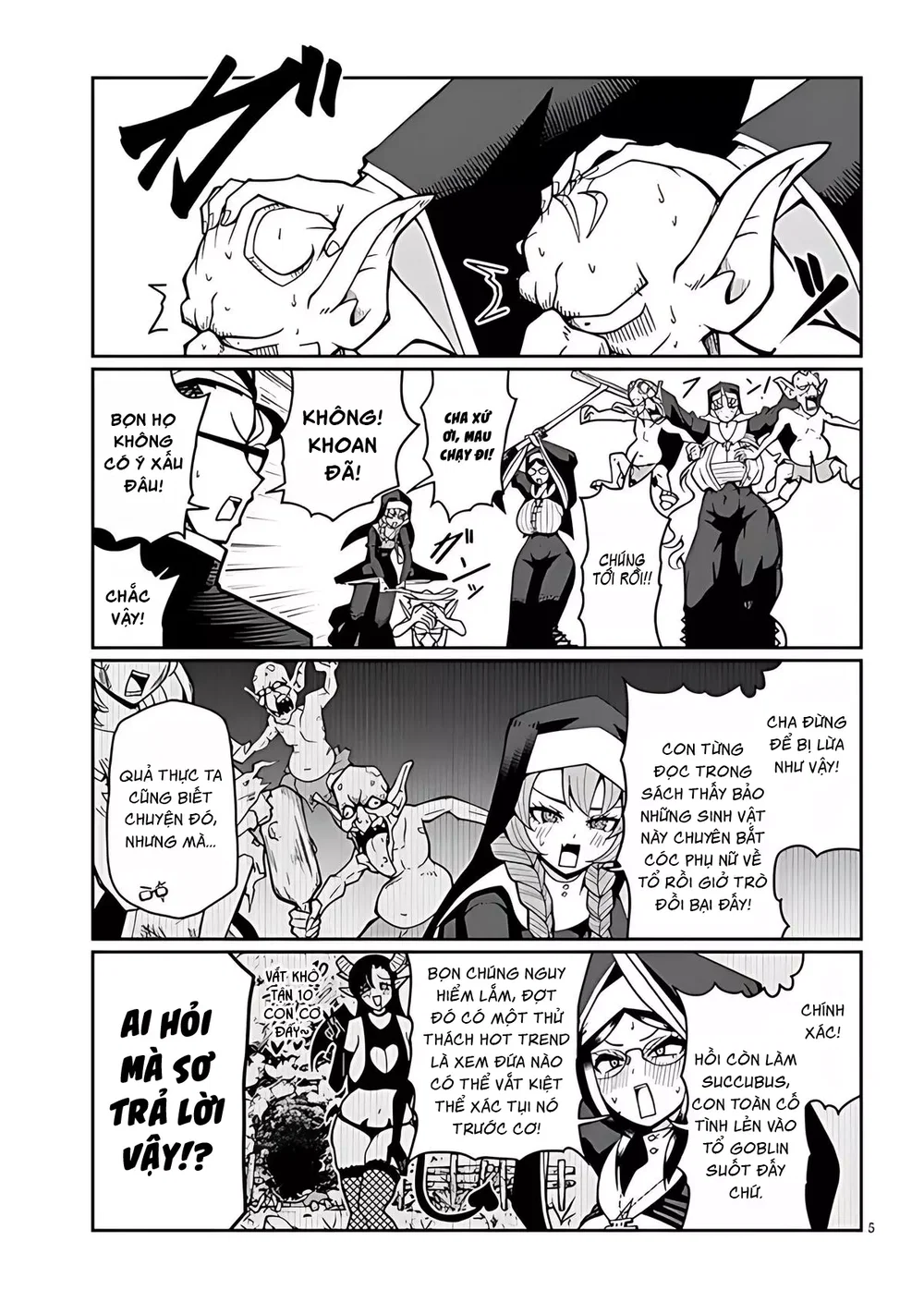 Các Nữ Sơ Bất Khiết Không Chịu Sám Hối - Chap 6 - 5