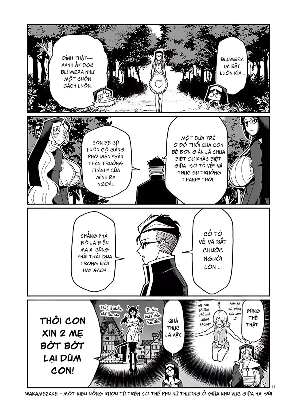 Các Nữ Sơ Bất Khiết Không Chịu Sám Hối - Chap 3 - 11