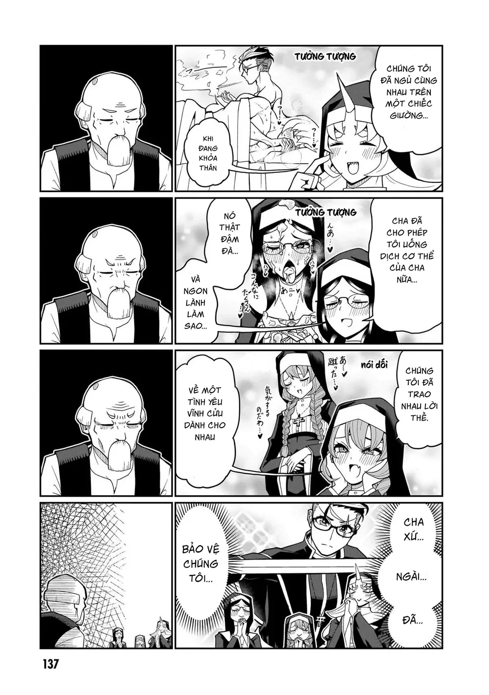 Các Nữ Sơ Bất Khiết Không Chịu Sám Hối - Chap 7 - 15