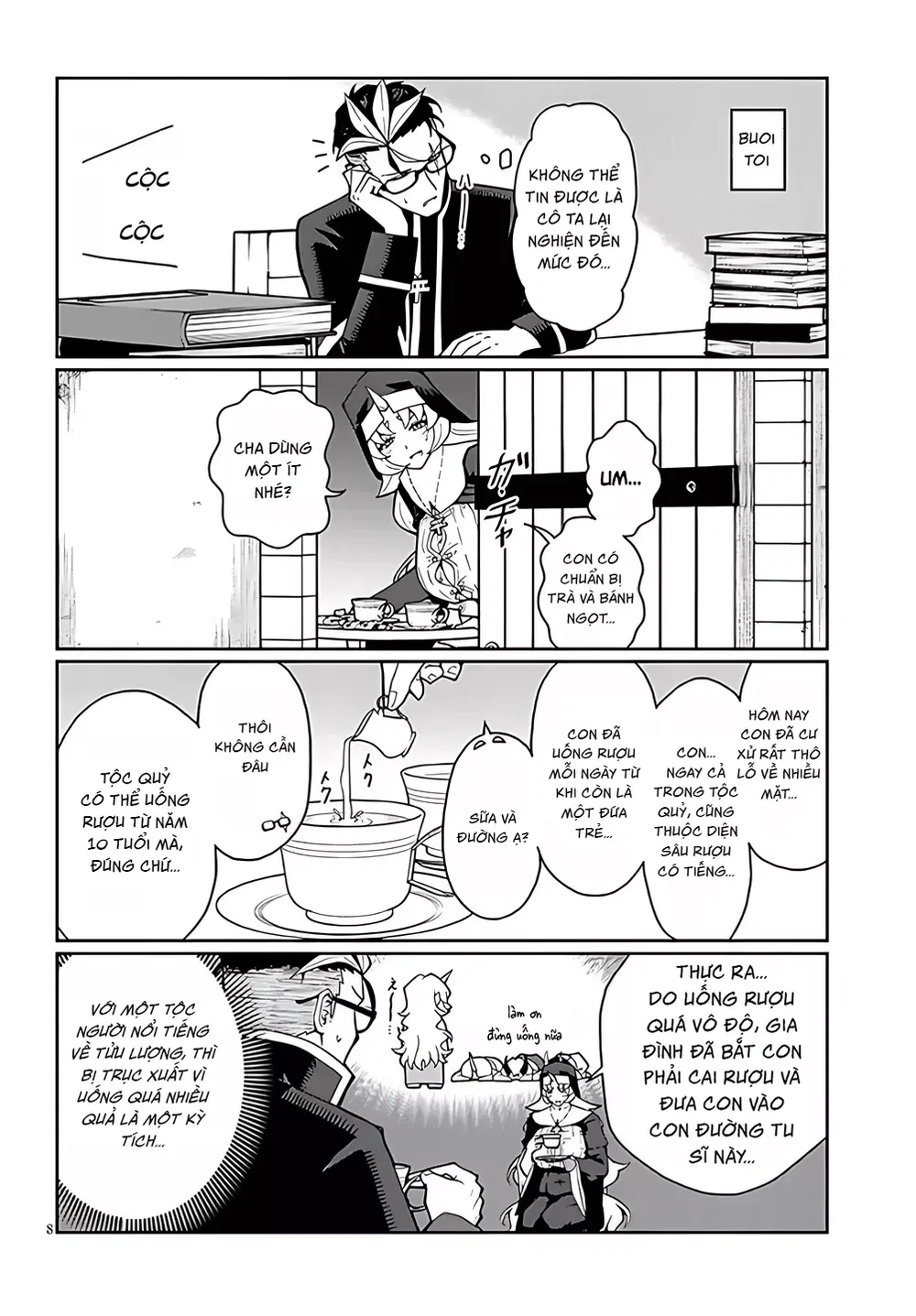 Các Nữ Sơ Bất Khiết Không Chịu Sám Hối - Chap 4 - 8