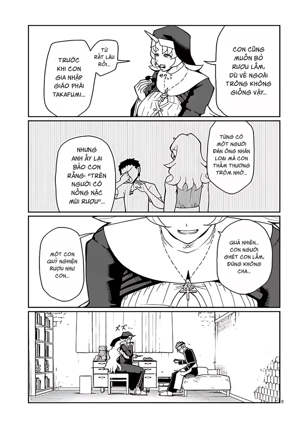 Các Nữ Sơ Bất Khiết Không Chịu Sám Hối - Chap 4 - 9