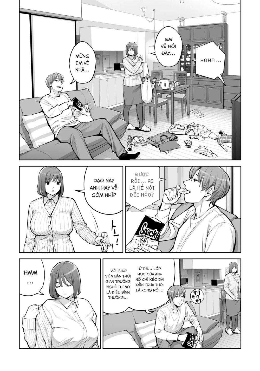 Jichikai no Hitozuma wa Totemo Ecchi Deshita - Chap 2 - 9
