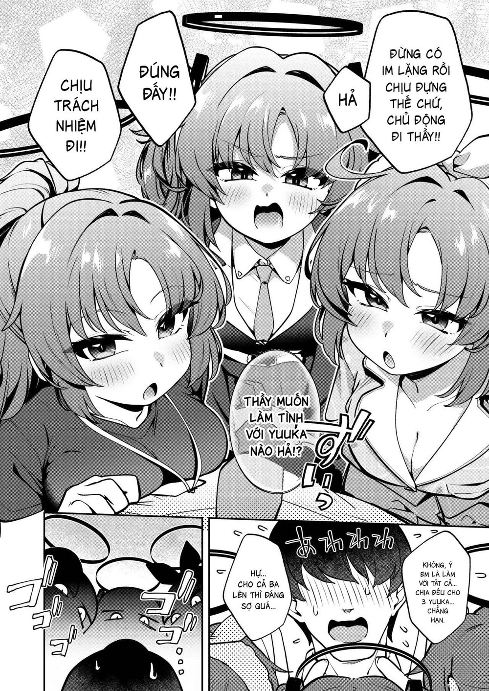 Triple Yuuka- Cuộc tình tập thể ân ái quấn quýt - Đọc oneshot - 5 Triple Yuuka- Cuộc tình tập thể ân ái quấn quýt - Đọc oneshot - 5