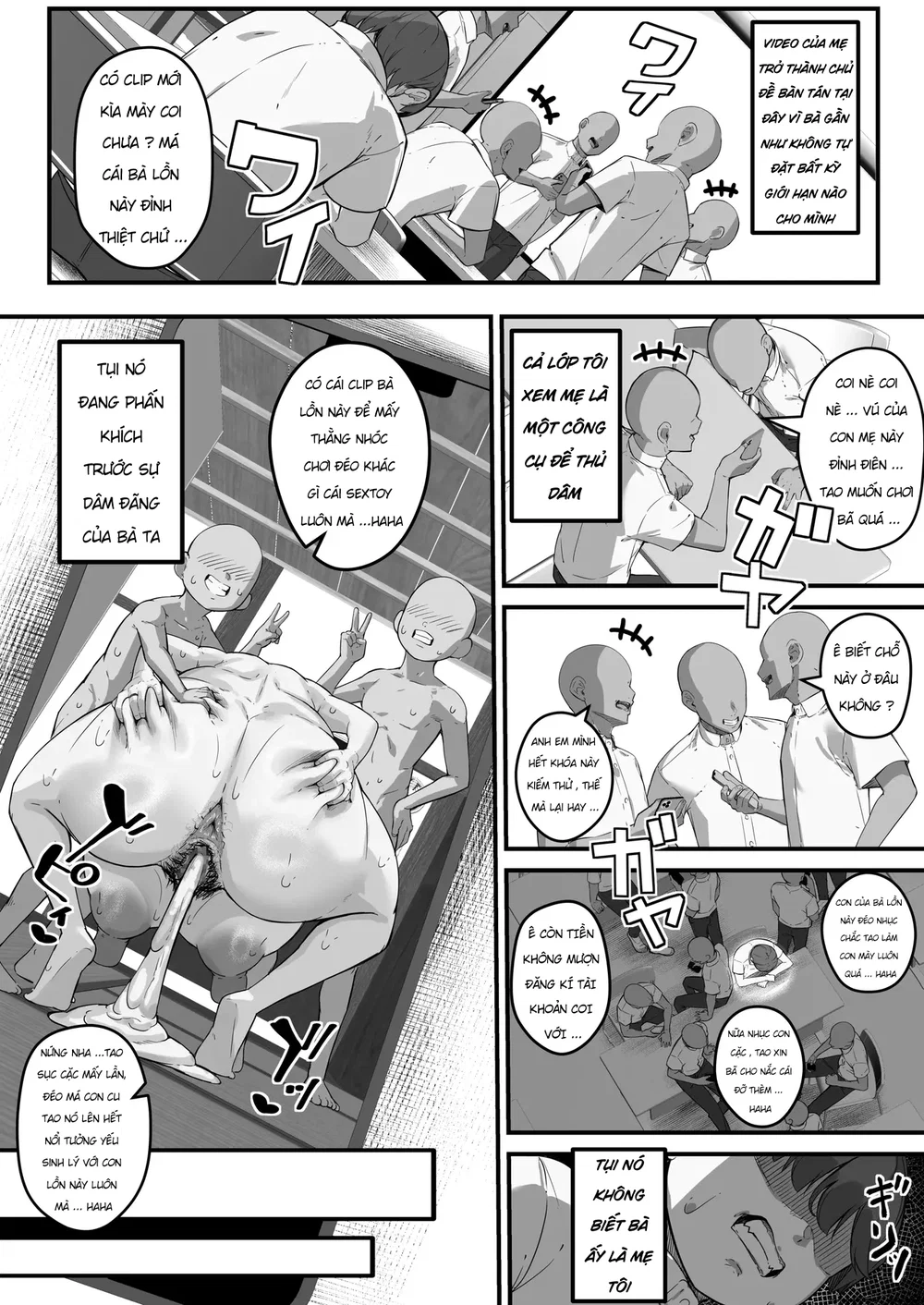 Bà mẹ vú chảy xệ bị quyến rủ bởi gã playboy phầ... - Đọc oneshot - 37