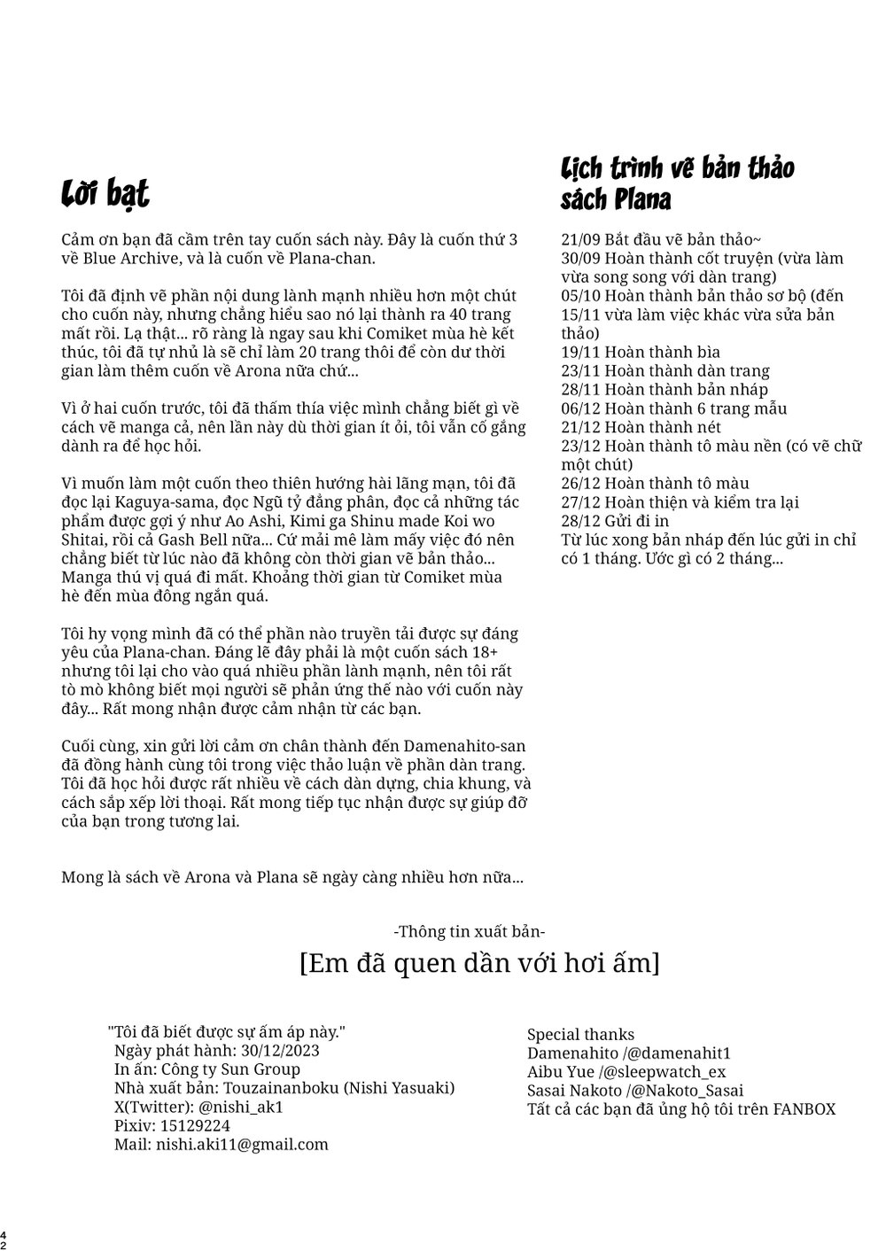 Em đã quen dần với hơi ấm - Đọc ngay - 42
