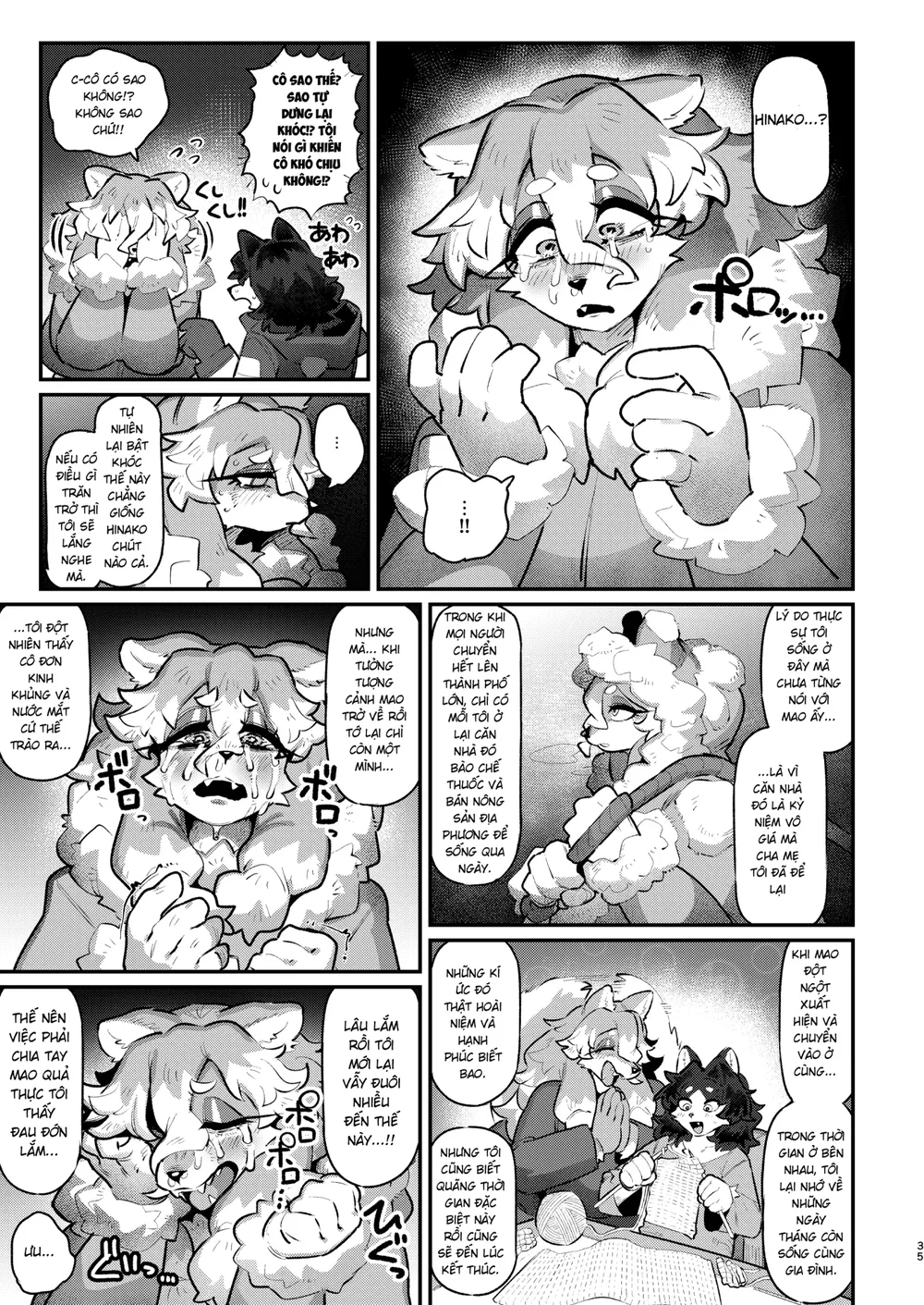 Tuyết tan dưới trời cực quang - Chap 1 - 35