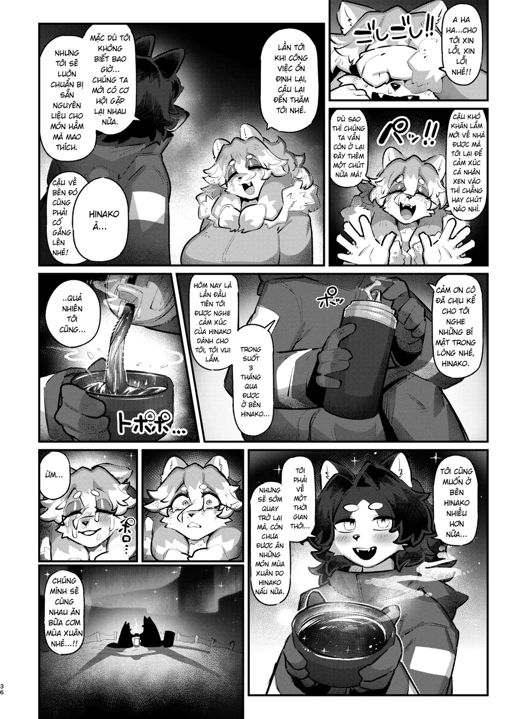 Tuyết tan dưới trời cực quang - Chap 1 - 36