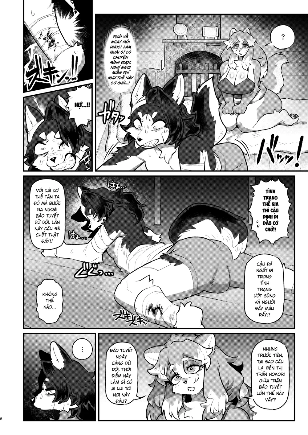 Tuyết tan dưới trời cực quang - Chap 1 - 8