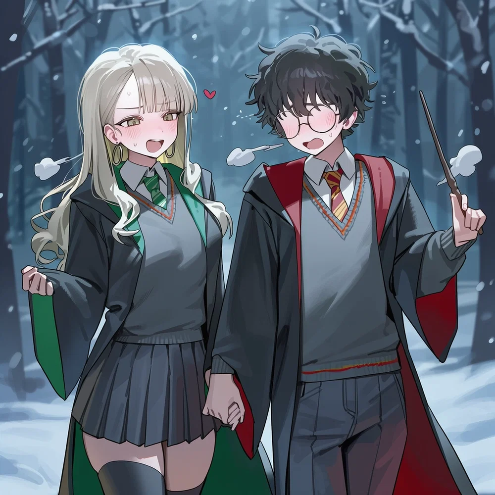 Draco Malfoy [AI Generated] - Chap 2 - 11