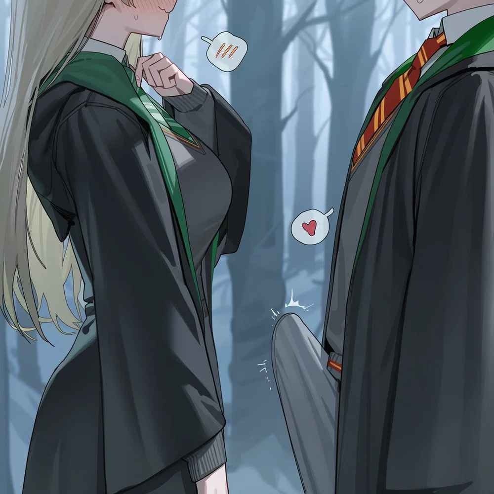 Draco Malfoy [AI Generated] - Chap 2 - 17