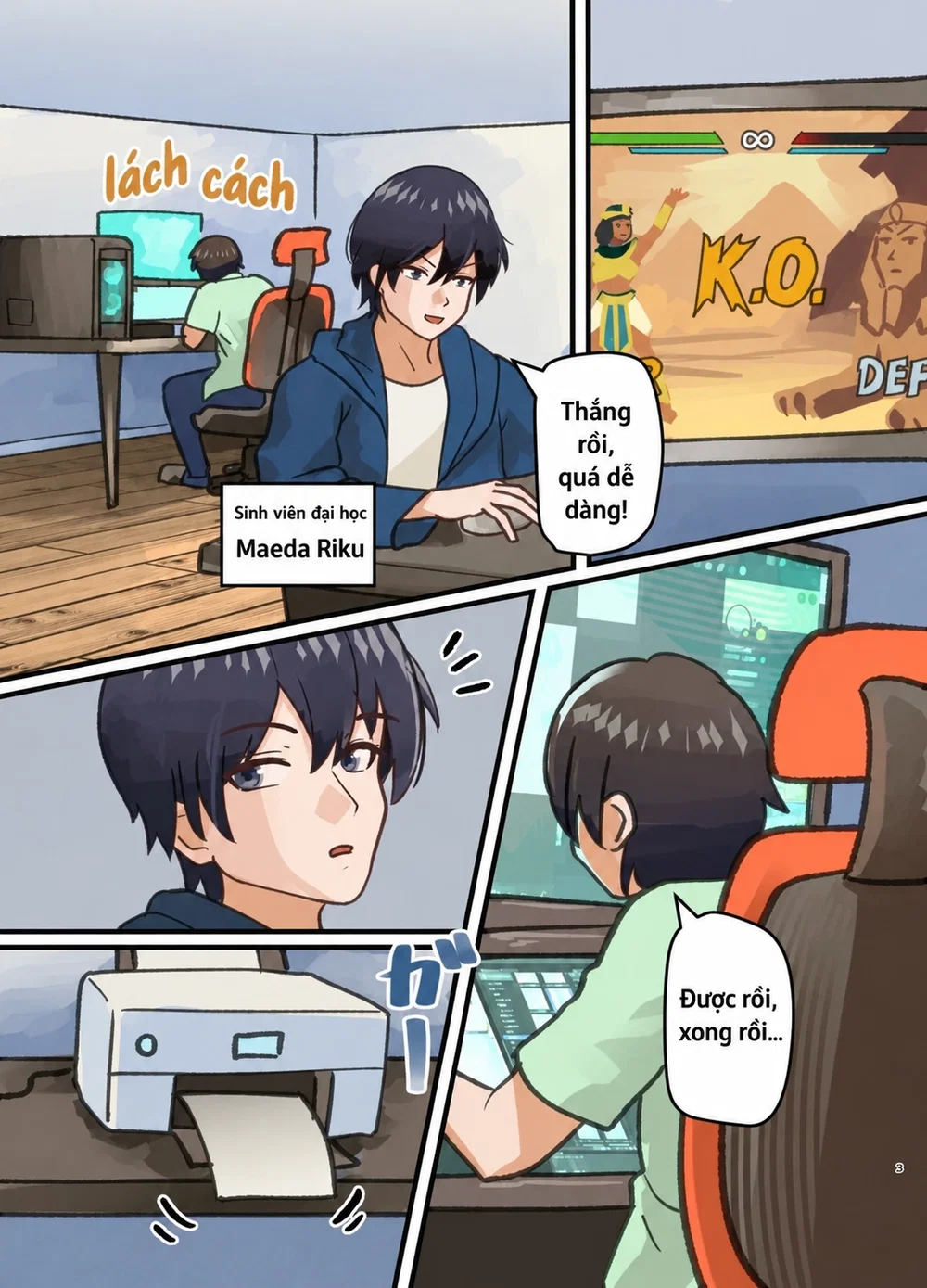 Shinyuu no Kaita Onnanoko ni Natta Hanashi - Đọc oneshot - 3
