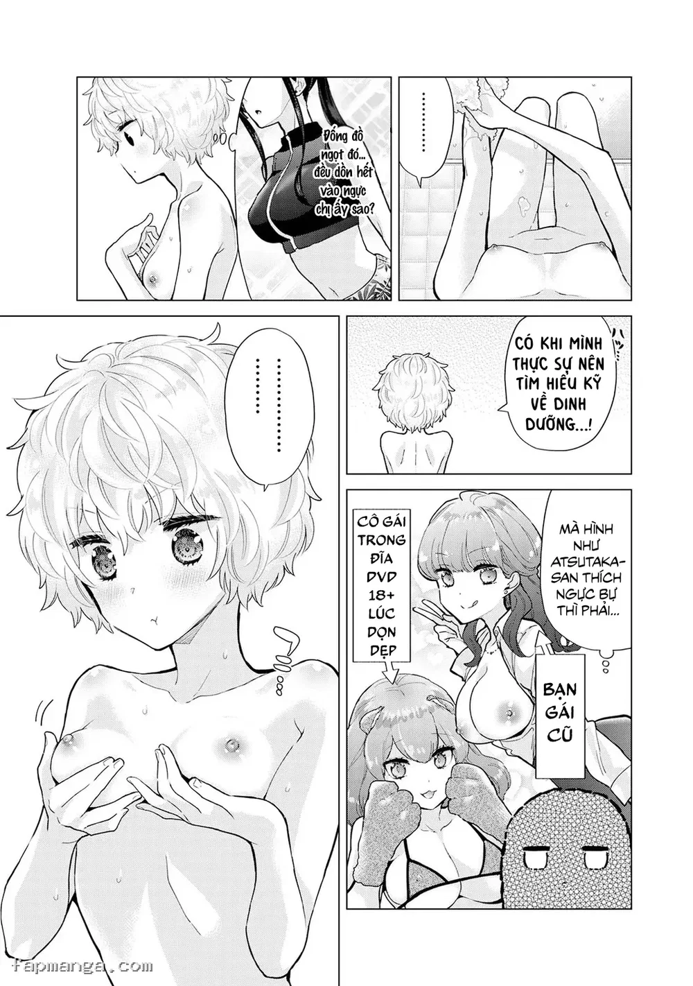 Cô bé mèo hoang [ノラネコ少女との暮らしかた] - 36. Bé Mèo Hoang Và "Kích Thước" Ngực - 8