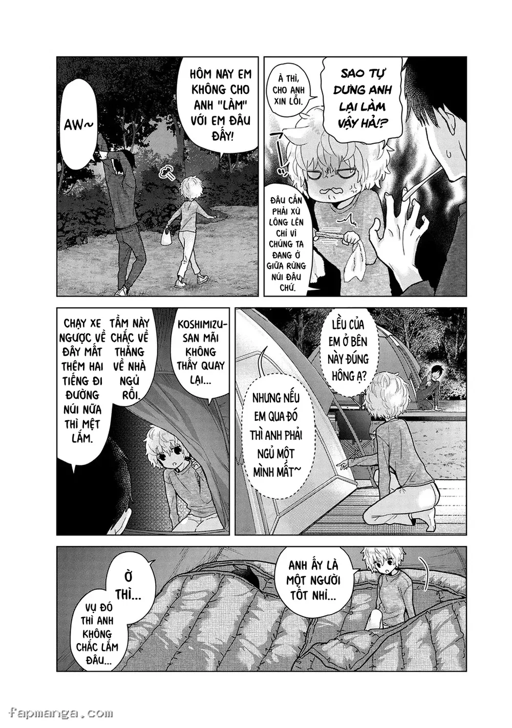 Cô bé mèo hoang [ノラネコ少女との暮らしかた] - 40. Mèo Hoang Đi Cắm Trại Trên Núi - 11