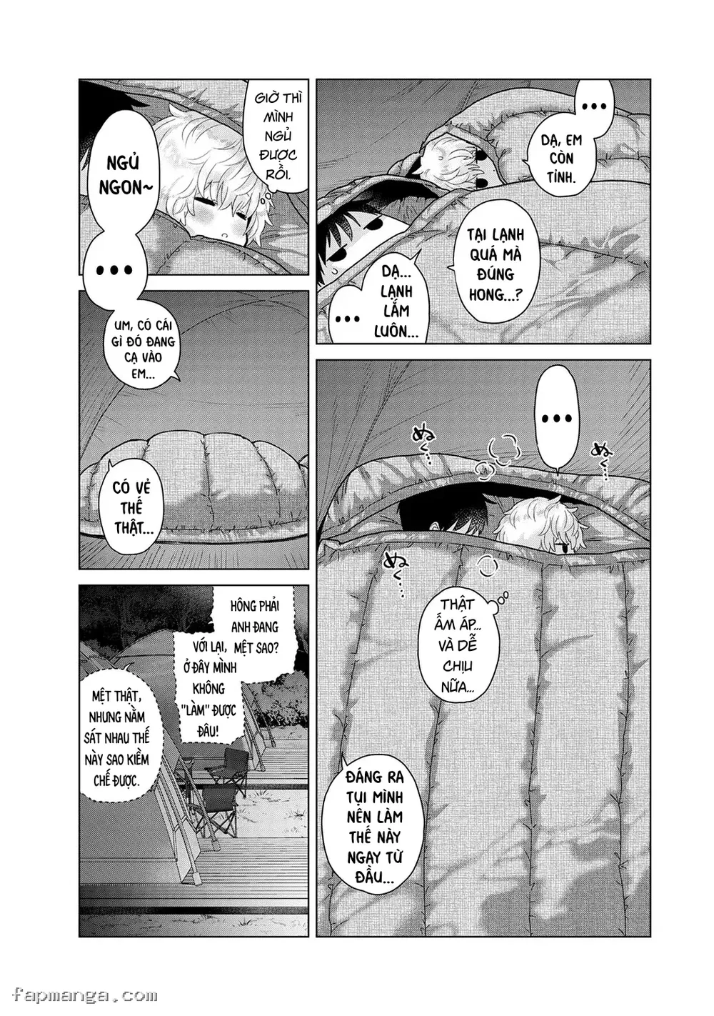 Cô bé mèo hoang [ノラネコ少女との暮らしかた] - 40. Mèo Hoang Đi Cắm Trại Trên Núi - 12
