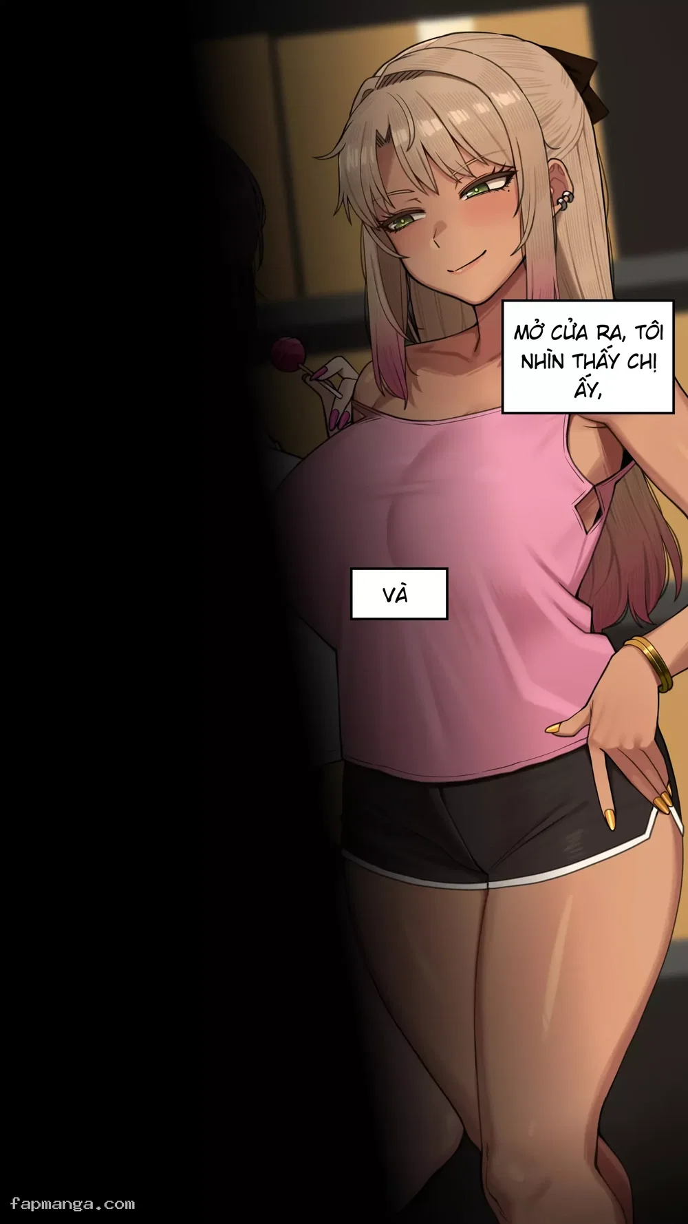 [NT00] Đầu óc cô ấy không bình thường - side story : Mina-senpai 2 - 18