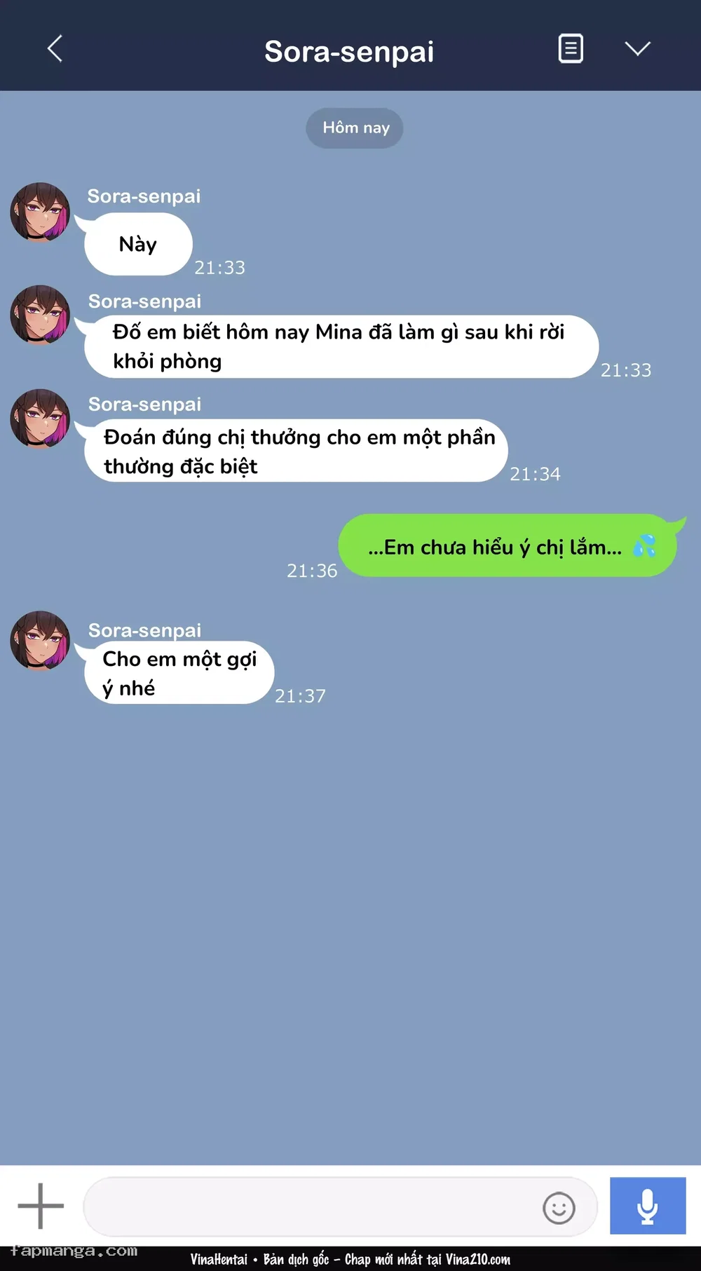 [NT00] Đầu óc cô ấy không bình thường - side story : Mina-senpai 2 - 43