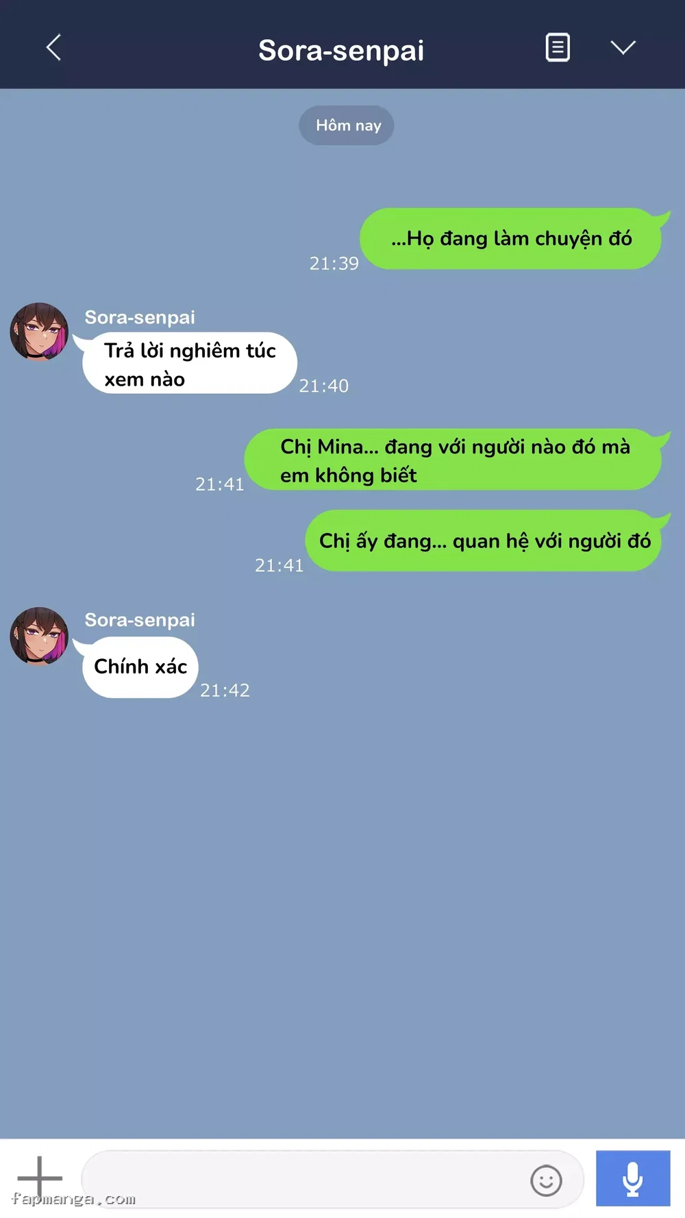[NT00] Đầu óc cô ấy không bình thường - side story : Mina-senpai 2 - 46