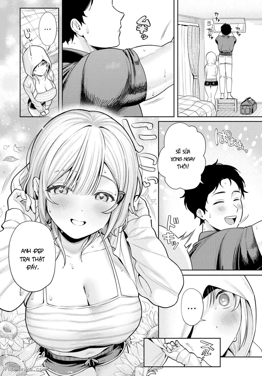 Làm dịu làn da bỏng rực của em - Oneshot - 4