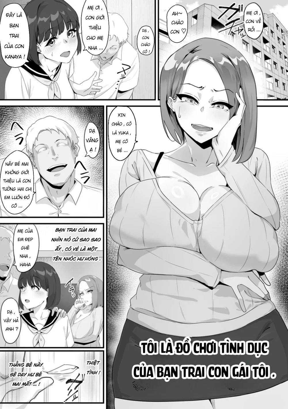 TÔI LÀ ĐỒ CHƠI TÌNH DỤC CỦA BẠN TRAI CON GÁI TÔI - Đọc oneshot - 2
