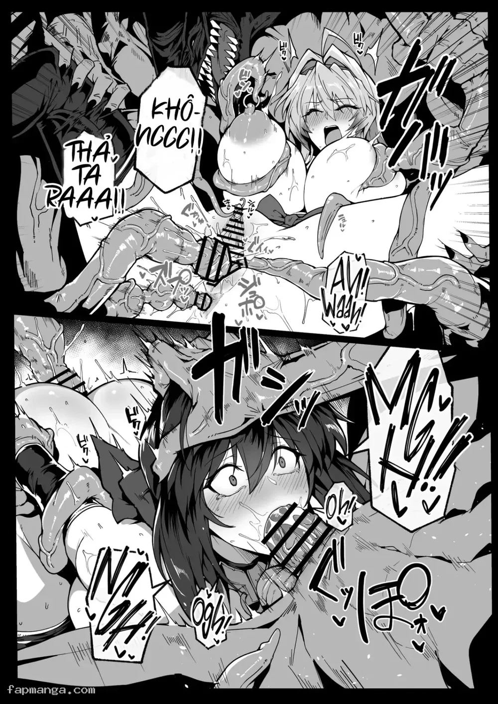 Hama no Miko Ingoku ni Otsu 3 | Exorcist Maidens 3: The Fall to Lustful Hell - Oneshot - 18 Hama no Miko Ingoku ni Otsu 3 | Exorcist Maidens 3: The Fall to Lustful Hell - Oneshot - 18