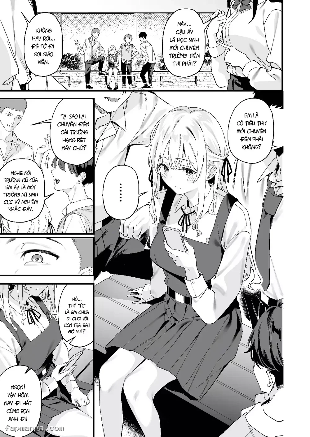 Cô nàng nữ sinh quyến rũ - Oneshot - 3