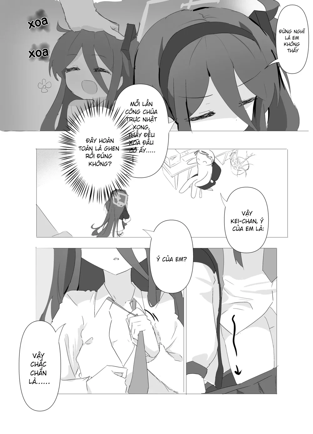 [kerming0509] KEI's Secret Service (Blue Archive) - Đọc oneshot - 5
