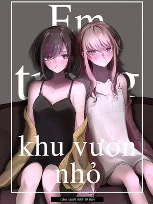Em trong khu vườn nhỏ